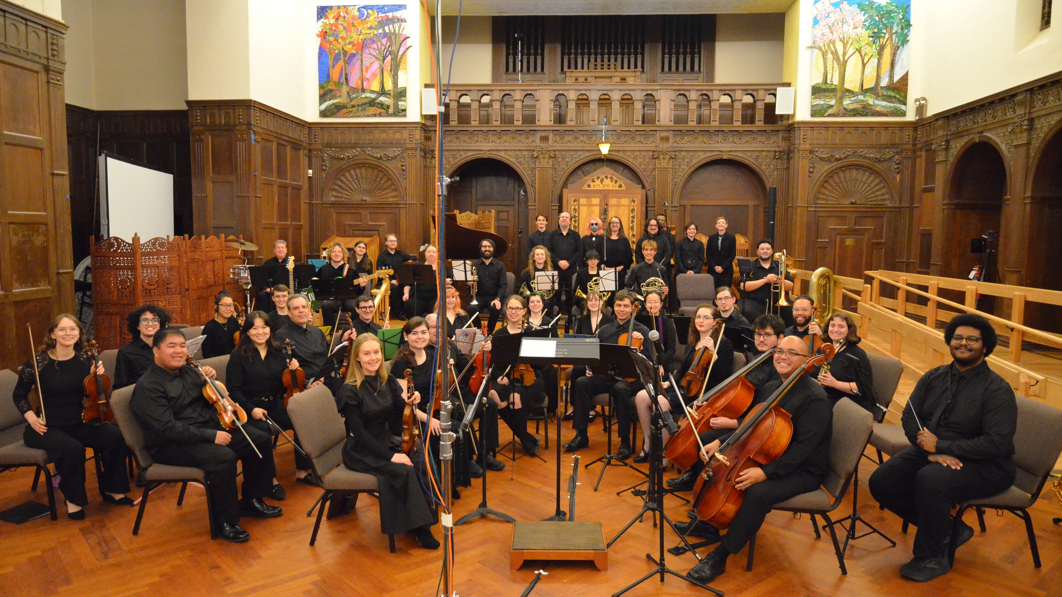 Our orchestra at the first concert in Fall 2025